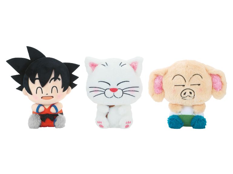 ドラゴンボールのキャラクター達がかわいいぬいぐるみになって登場!